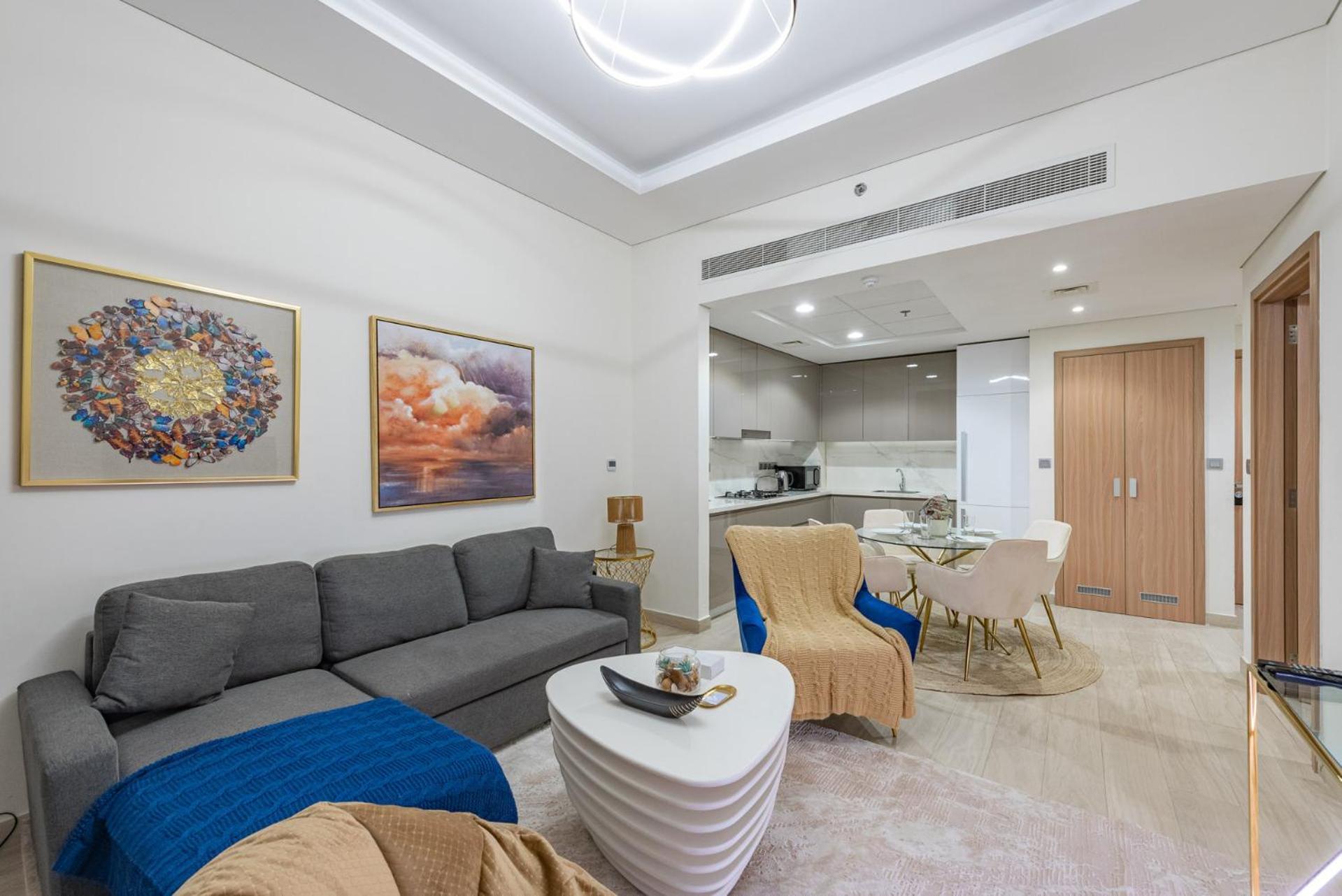 Cozy & Convenient 1Br Haven In Al Jaddaf Apartment Dubai Exterior photo